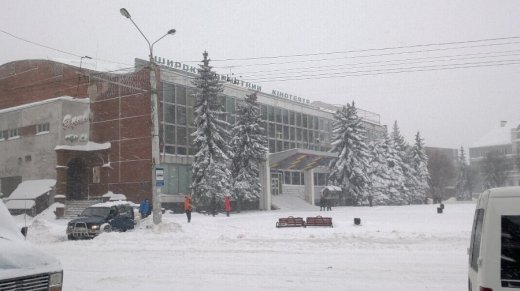 Сніжний Луцьк у неділю, або мій робочий день