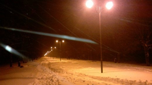 Сніжний Луцьк у неділю, або мій робочий день