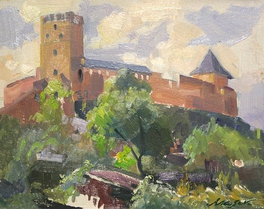 Луцьк на картинах Карела Якубека