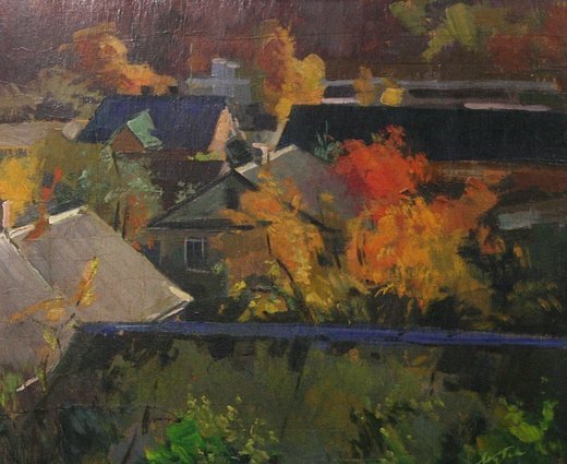 Луцьк на картинах Карела Якубека