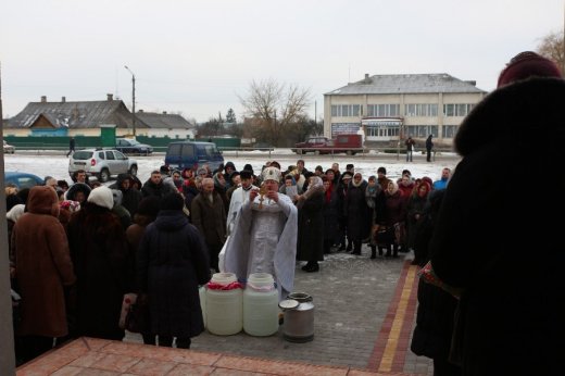 Як святкували Водохреще у Ратному. ФОТО
