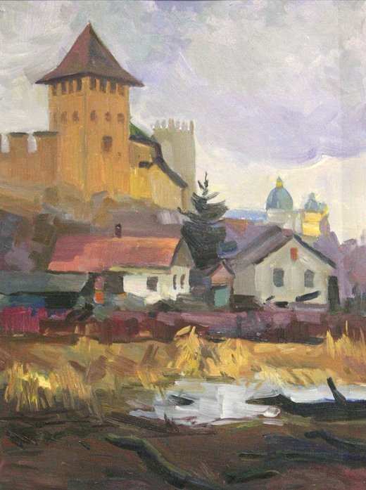 Луцьк на картинах Карела Якубека