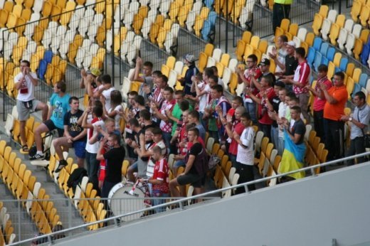 «Наші» у столиці. «Динамо» - «Волинь»: вигляд з трибуни