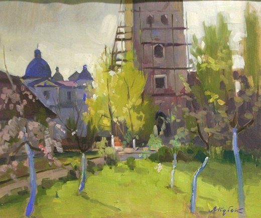 Луцьк на картинах Карела Якубека