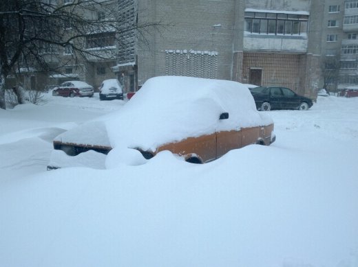 Сніжний Луцьк у неділю, або мій робочий день