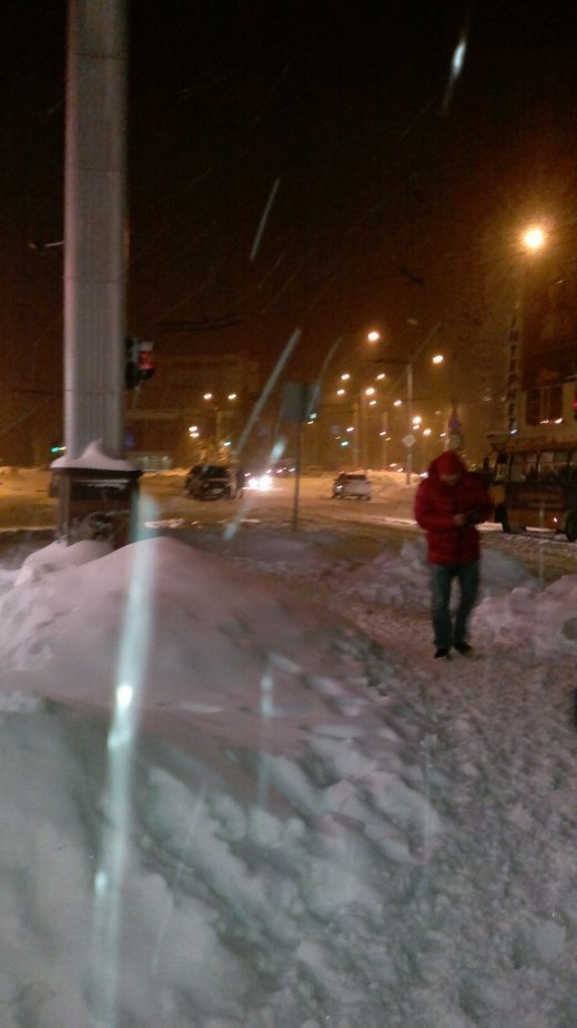 Сніжний Луцьк у неділю, або мій робочий день