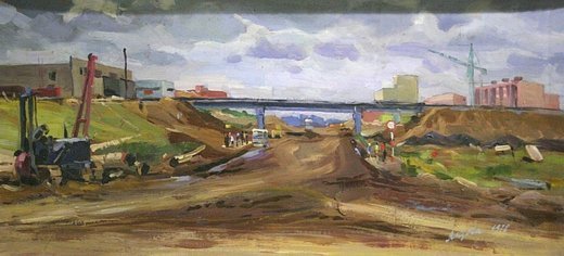 Луцьк на картинах Карела Якубека