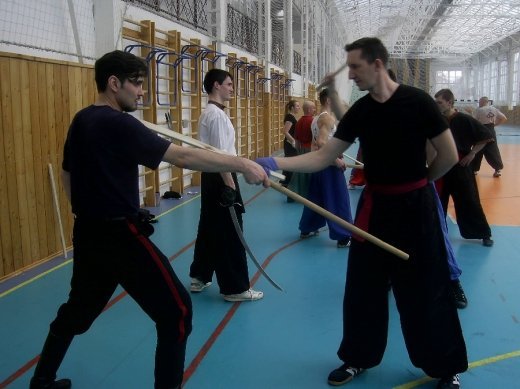 Семінар з шаблевого  бою на Волині (вперше у козацькому краї) 