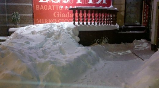 Сніжний Луцьк у неділю, або мій робочий день