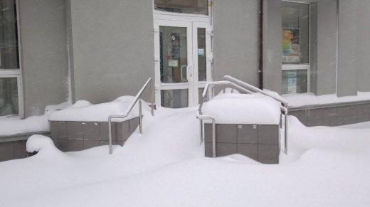 Сніжний Луцьк у неділю, або мій робочий день