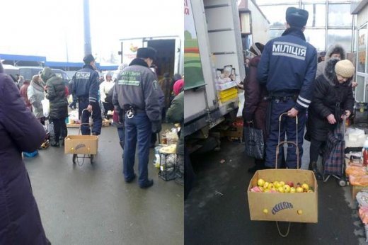 Завітайте до Києва - міста міліційних яблук та мерських маршруток