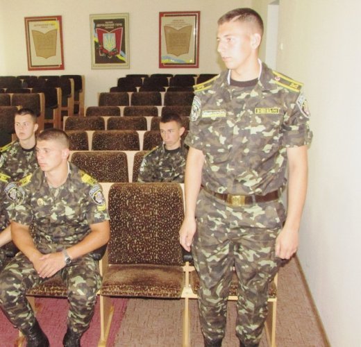 В управлінні ДПтС України у Волинській області відбувся  розподіл курсантів Чернігівського юридичного коледжу 