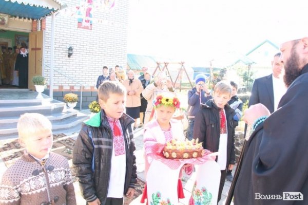 На Волині освятили триповерхову дзвіницю. ФОТО.ВІДЕО