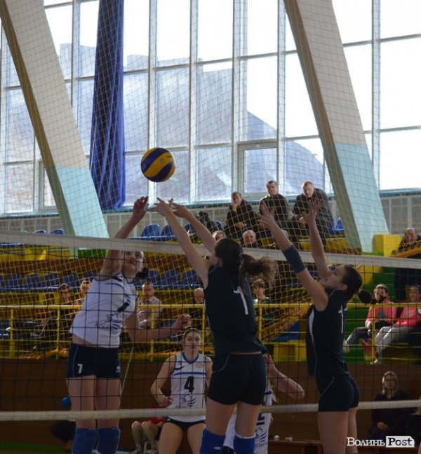 Луцькі волейболістки перемогли в останньому домашньому турі. ФОТО