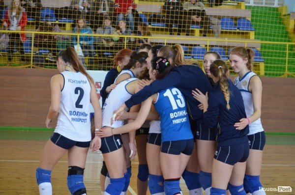 Луцькі волейболістки перемогли в останньому домашньому турі. ФОТО