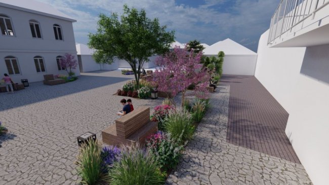 У Луцьку студенти реставрують Гостинний дворик. ФОТО. ВІДЕО