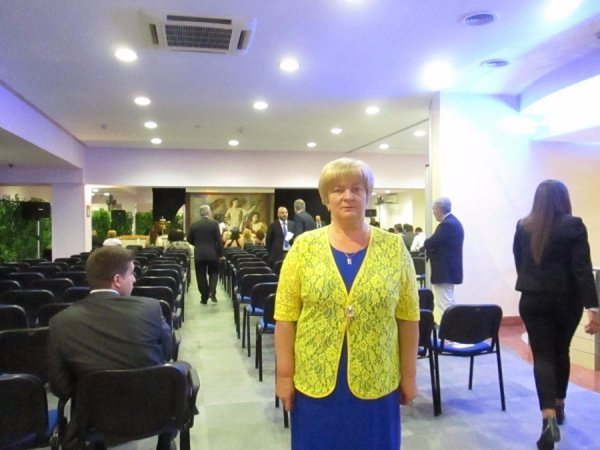 Волинську поетесу таки нагородили в Неаполі. ФОТО