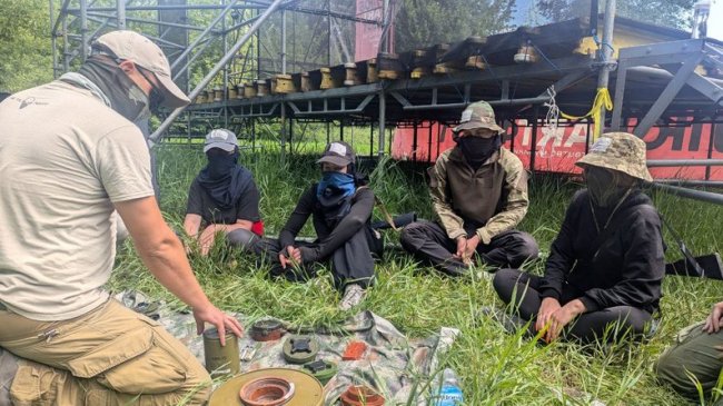 Інструктори ССО провели для молоді вишкіл на Волині