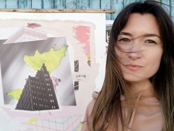 Лучанка створює незвичайні колажі зі звуків, форм та рухів. ФОТО. ВІДЕО