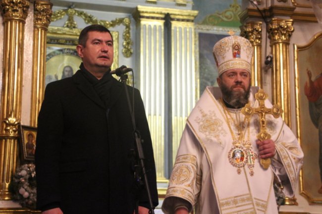 Владика Михаїл відправив різдвяну службу у кафедральному соборі Луцька. ФОТО