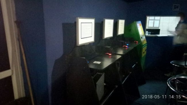 У місті на Волині «накрили» гральний заклад. ФОТО