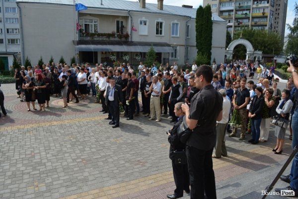 У Луцьку прощалися з загиблим бійцем «Азову». ФОТО. ВІДЕО