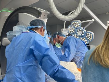 Вперше на Волині: лікарі замінили клапан серця без розрізу грудної клітки. ФОТО