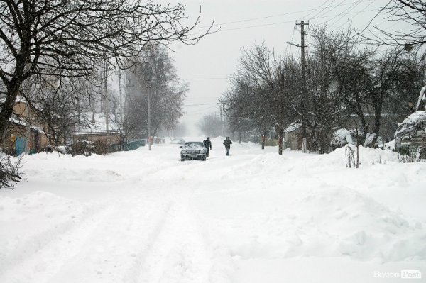 Як Луцьк замело снігом. ФОТО
