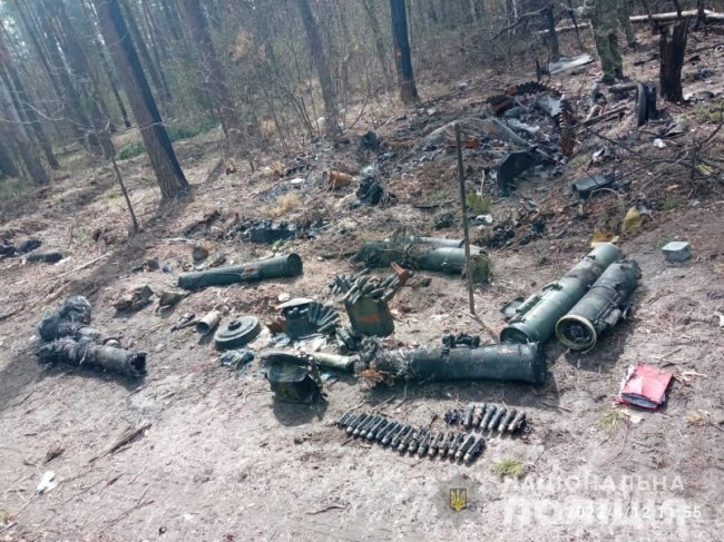 Волинські вибухотехніки розміновують звільнену від російських окупантів Чернігівщину