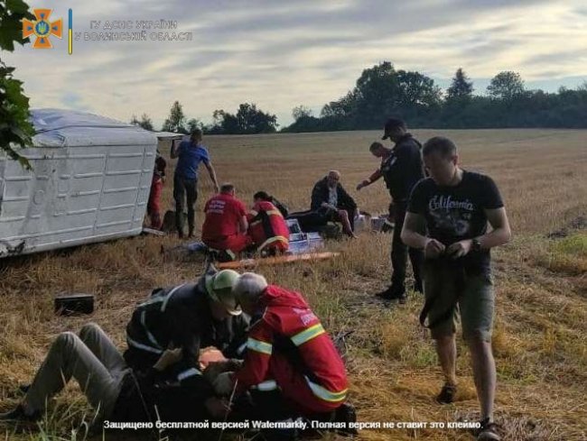 На Волині – автотроща з чотирма потерпілими