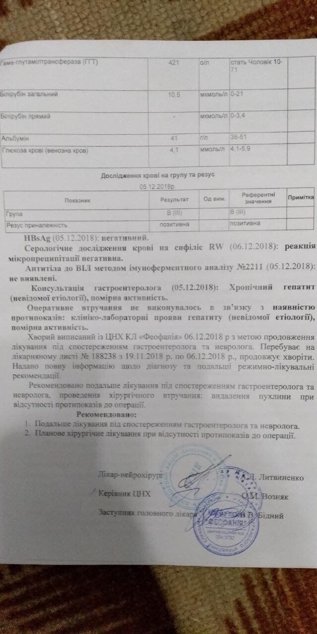 Рідні благають допомогти лучанину, у якого знайшли величезну пухлину 