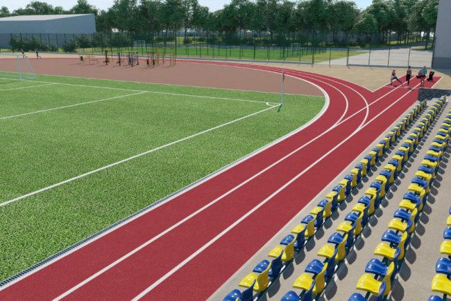 Професійне футбольне поле в Липинах планують відкрити у вересні