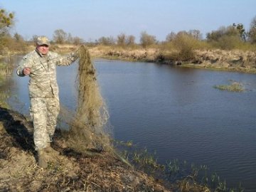 На Волині ловили «рибних» браконьєрів. ФОТО
