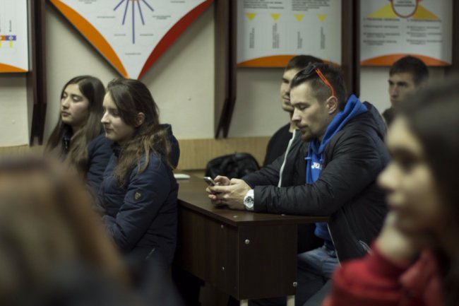 Відомий актор дубляжу зустрівся зі студентами ЛНТУ