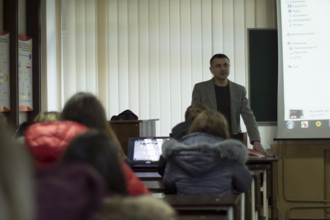 Відомий актор дубляжу зустрівся зі студентами ЛНТУ