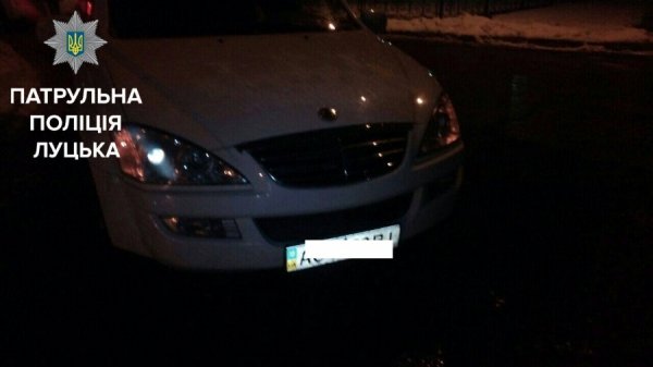 У Луцьку п'яного за кермом затримали заступника директора заводу