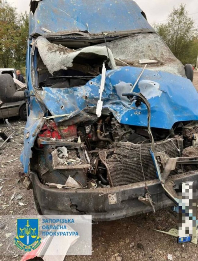 Обстріл цивільної колони біля Запоріжжя: кількість загиблих зросла. ФОТО