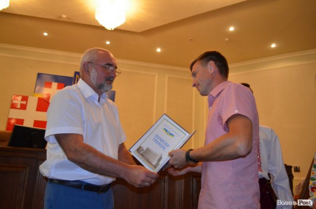 З концертом та подяками: як у Луцьку вітали будівельників. ФОТО