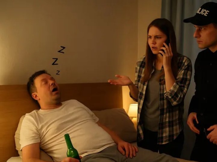 Волинянка викликала на чоловіка поліцію, бо він хропів пʼяний