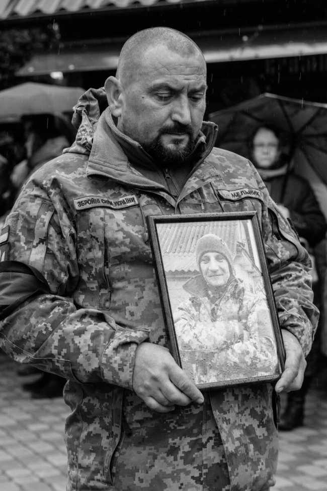 Лучани попрощалися з Героєм Олексієм Клімчуком