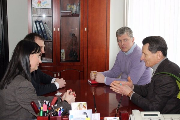 Голова незалежної профспілки гірників України перебуває з робочим візитом у Луцьку. ФОТО