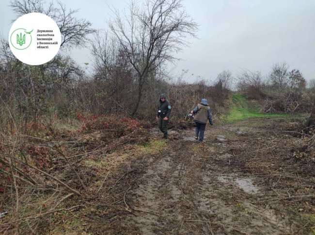У селі біля Луцька стався витік із полів фільтрації. ФОТО