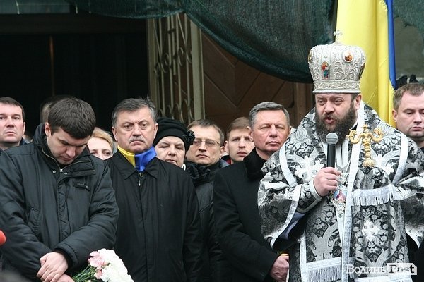 У Луцьку прощалися з загиблим волинянином. ФОТО