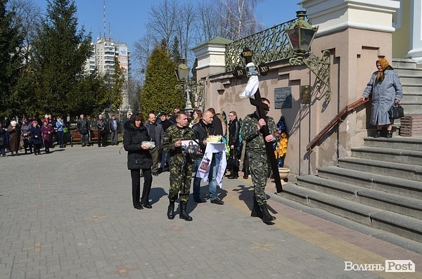 У Луцьку попрощалися ще із одним загиблим бійцем АТО. ФОТО