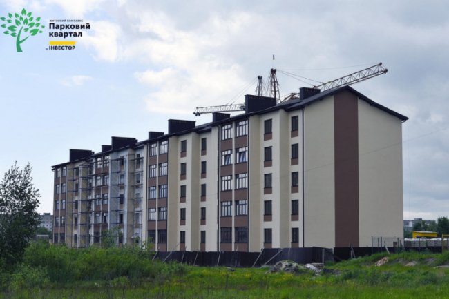 ЖК «Парковий квартал», який у Ковелі зводить «Інвестор», зазеленів. ФОТО