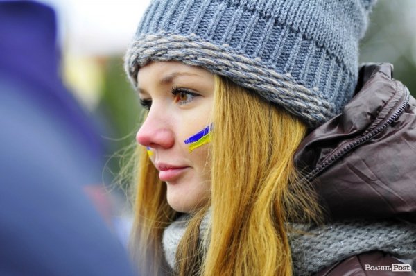 Студентський Євромітинг у Луцьку. ФОТО