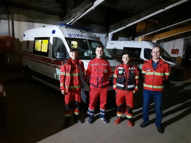 На Волині випробували новий реанімобіль