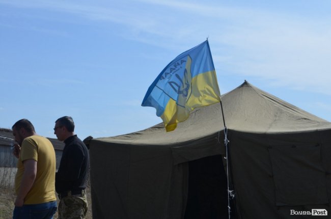 Земельна епопея: чого добиваються пікетом у селі під Луцьком 