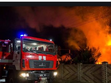 У селі під Луцьком вночі горів будинок