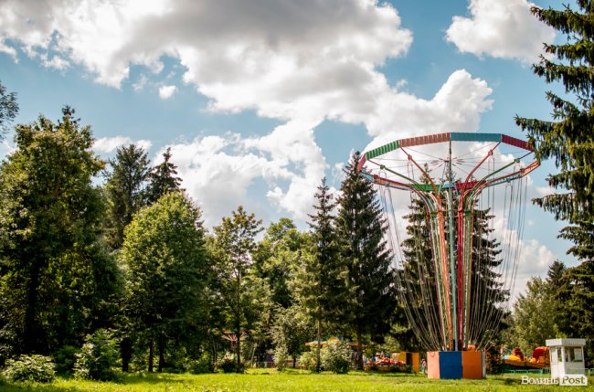 Літо у луцькому парку. ФОТО